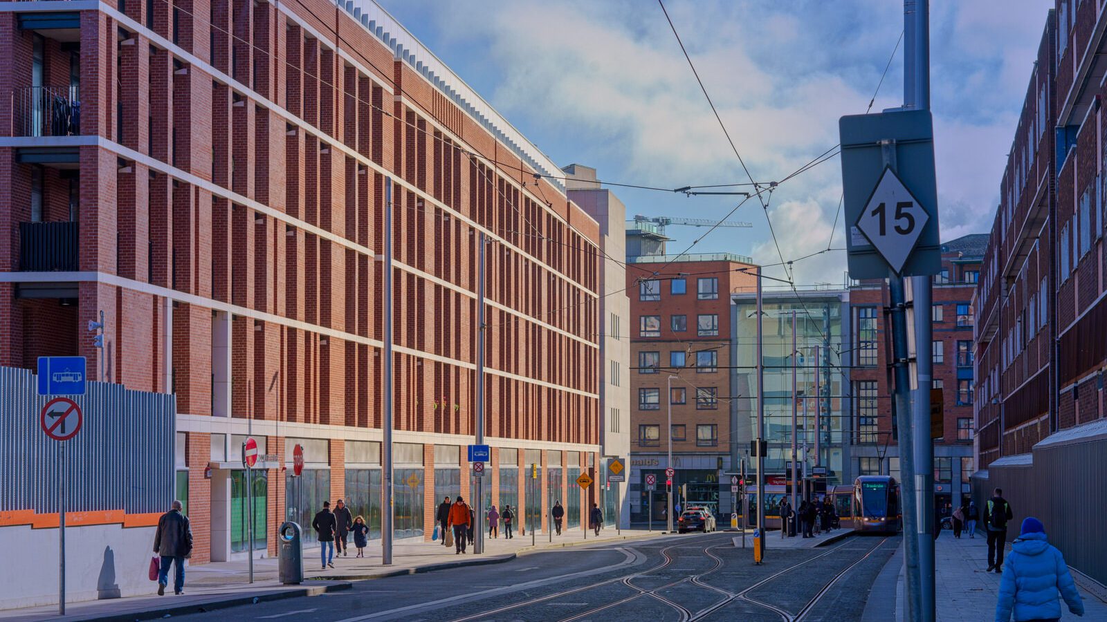 LUAS TRAM STOP AT LOWER DOMINICK STREET [AT THE MOMENT THE AREA DOES FEEL SAFER]-228680-1