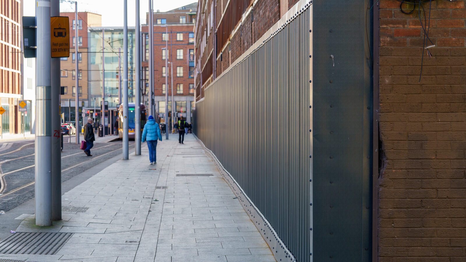 LUAS TRAM STOP AT LOWER DOMINICK STREET [AT THE MOMENT THE AREA DOES FEEL SAFER]-228683-1