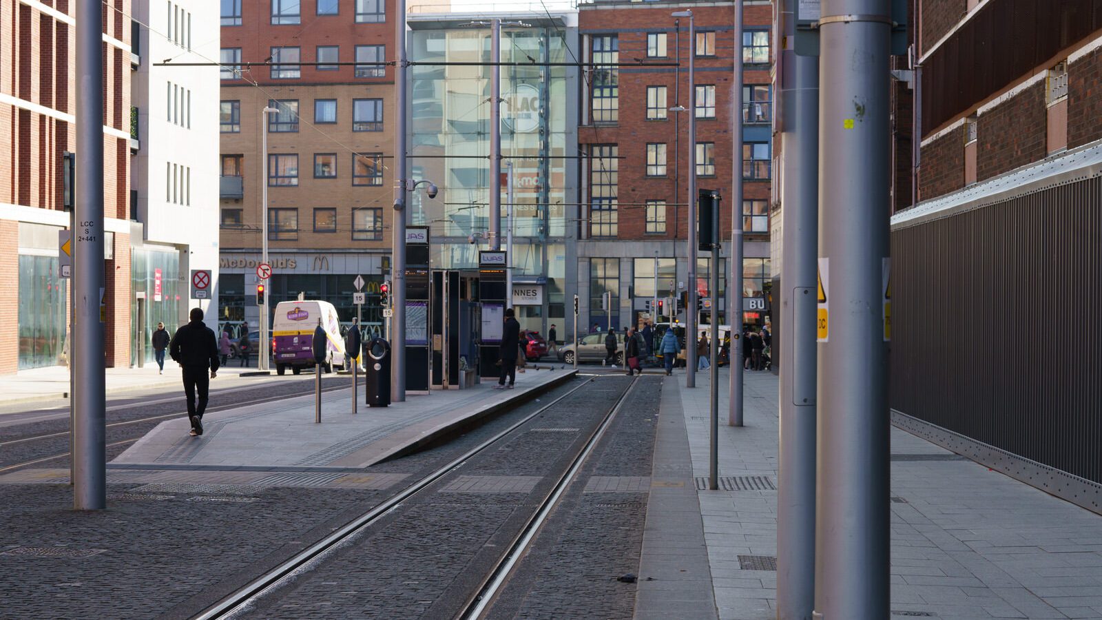 LUAS TRAM STOP AT LOWER DOMINICK STREET [AT THE MOMENT THE AREA DOES FEEL SAFER]-228691-1