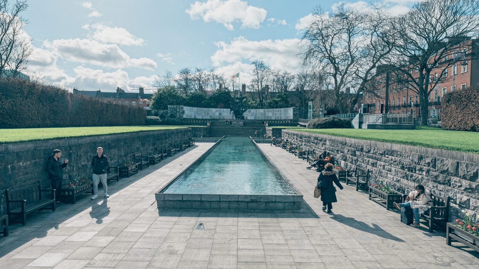 A VERY BRIEF VISIT TO PARNELL SQUARE [A FEW DAYS BEFORE THE ST PATRICK'S DAY PARADE]-229759-1