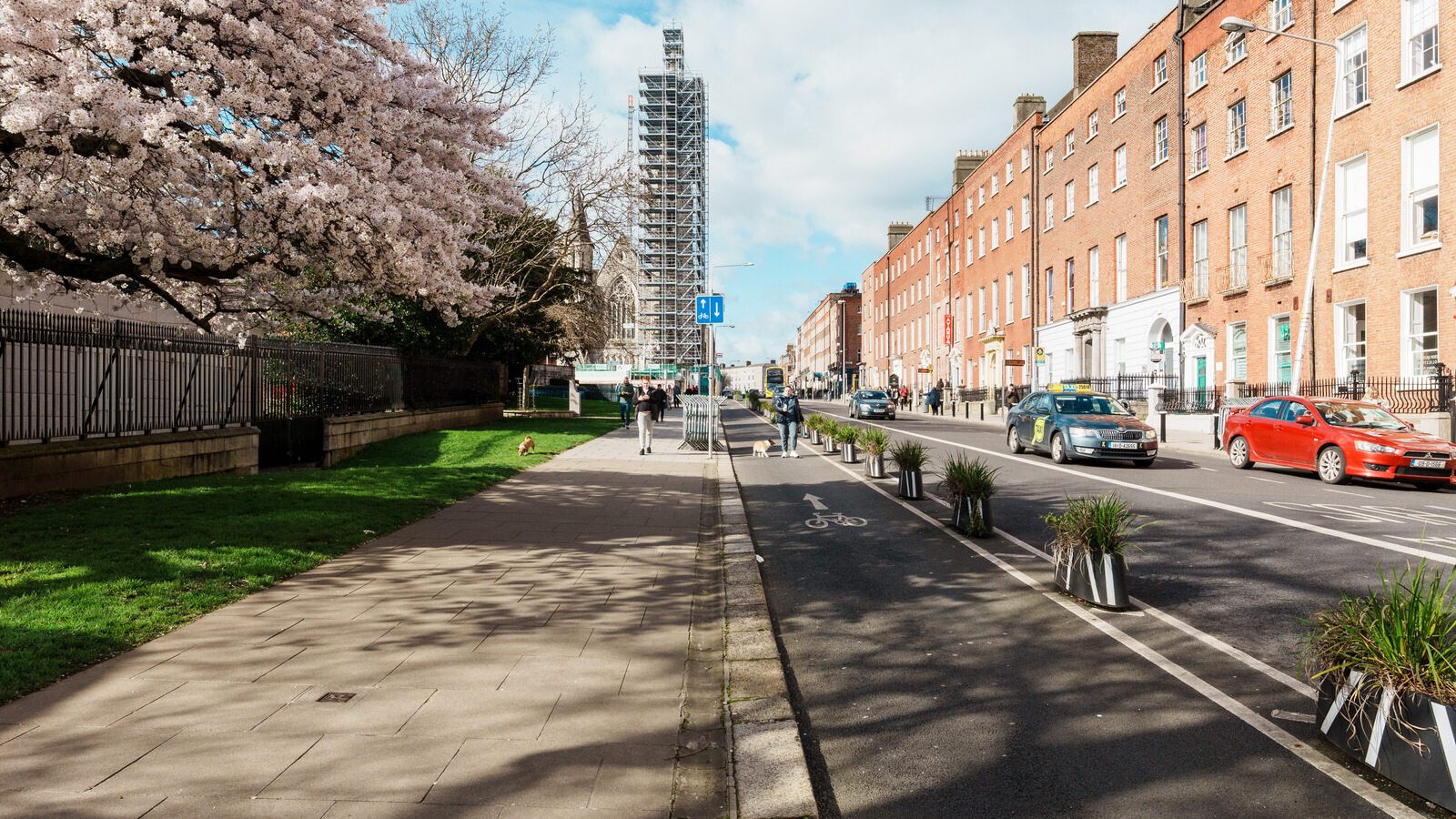 A VERY BRIEF VISIT TO PARNELL SQUARE [A FEW DAYS BEFORE THE ST PATRICK'S DAY PARADE]-229760-1