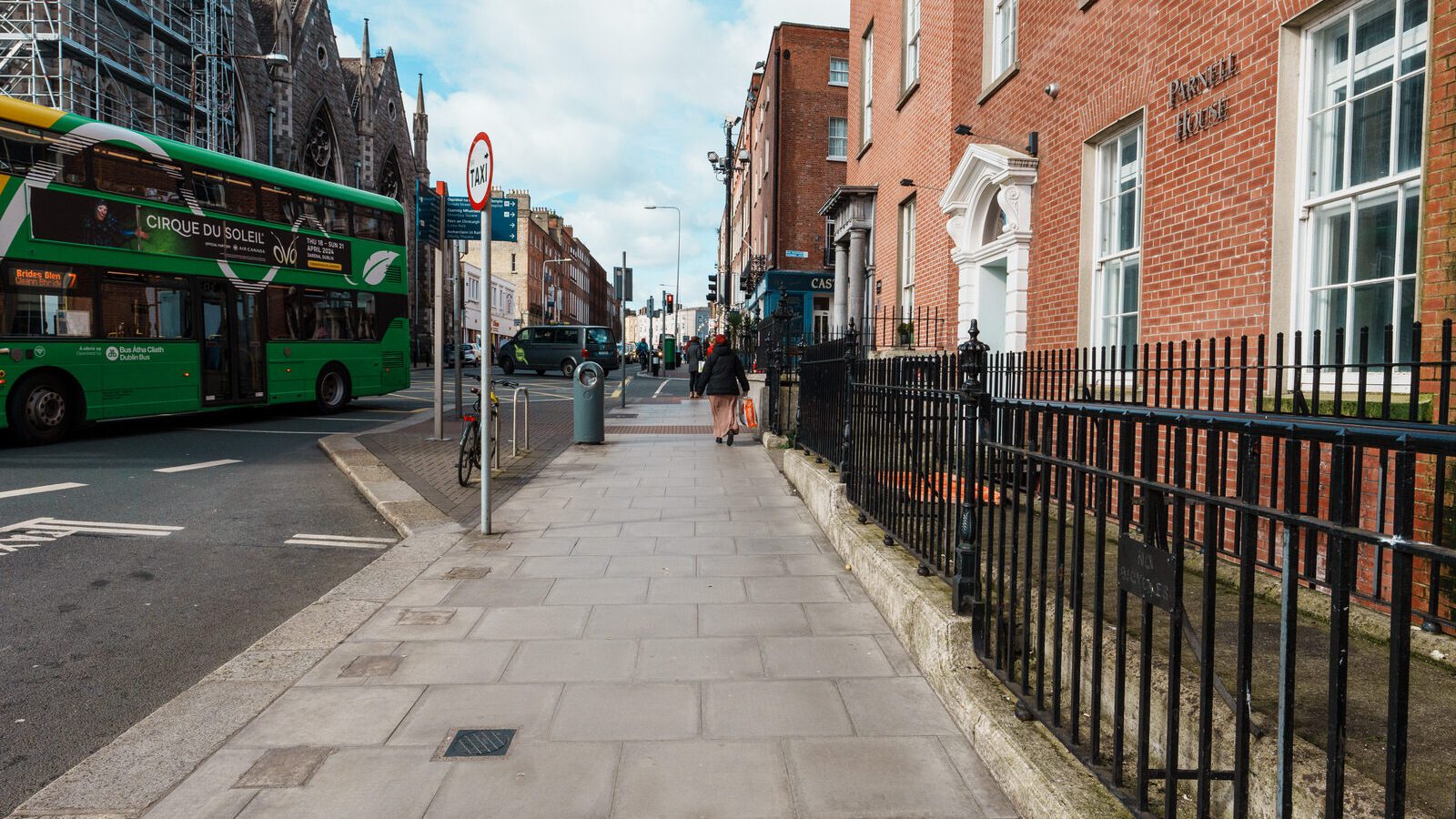 A VERY BRIEF VISIT TO PARNELL SQUARE [A FEW DAYS BEFORE THE ST PATRICK'S DAY PARADE]-229761-1