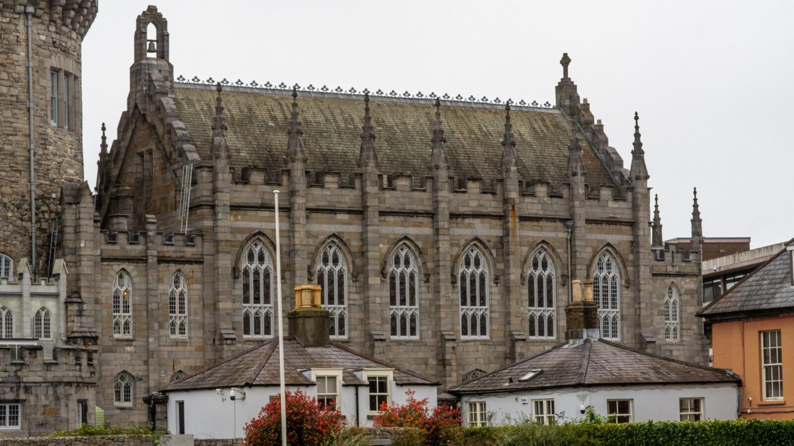 DUBLIN CASTLE [THE DAY AFTER THE ST PATRICK'S DAY PARADE]--229893-1