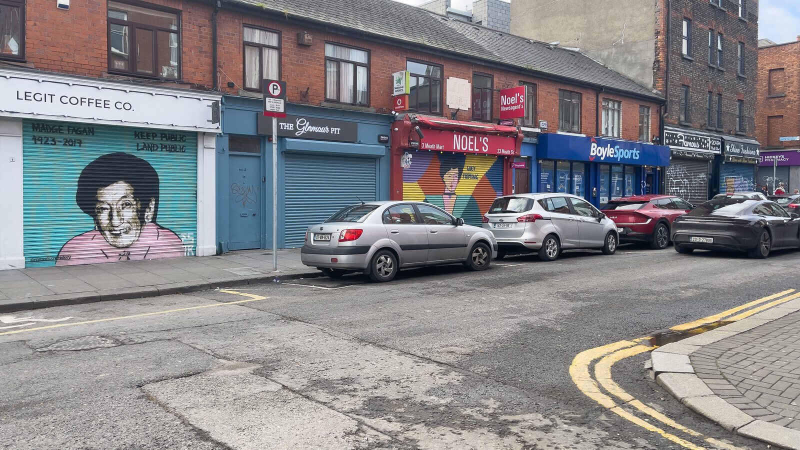 MEATH STREET AND LANE AS IT IS IN MARCH 2024 [DCC ARE IS SET TO EMBARK ON A MAJOR REDEVELOPMENT PROJECT]-229161-1