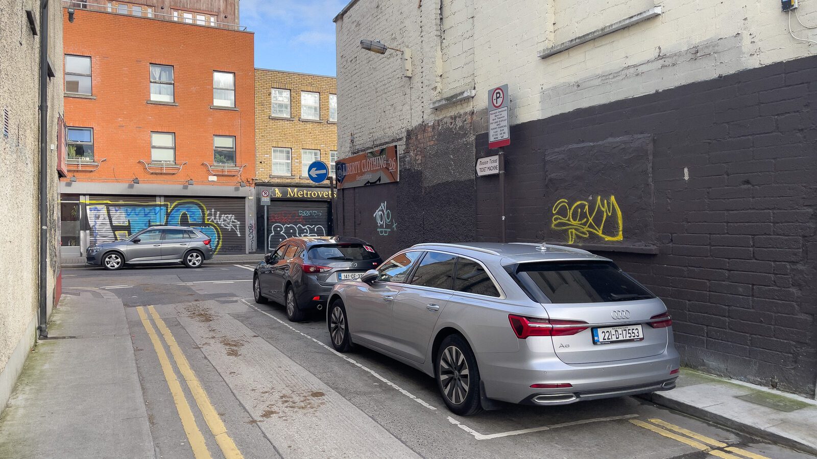 MEATH STREET AND LANE AS IT IS IN MARCH 2024 [DCC ARE IS SET TO EMBARK ON A MAJOR REDEVELOPMENT PROJECT]-229181-1