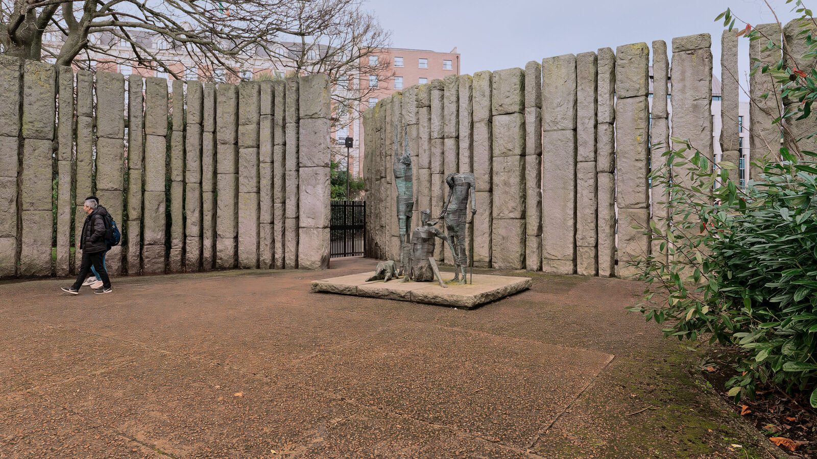 TWO MEMORIALS FOR THE PRICE OF ONE [AT THE NORTHEAST CORNER OF ST STEPHEN'S GREEN]-229992-1