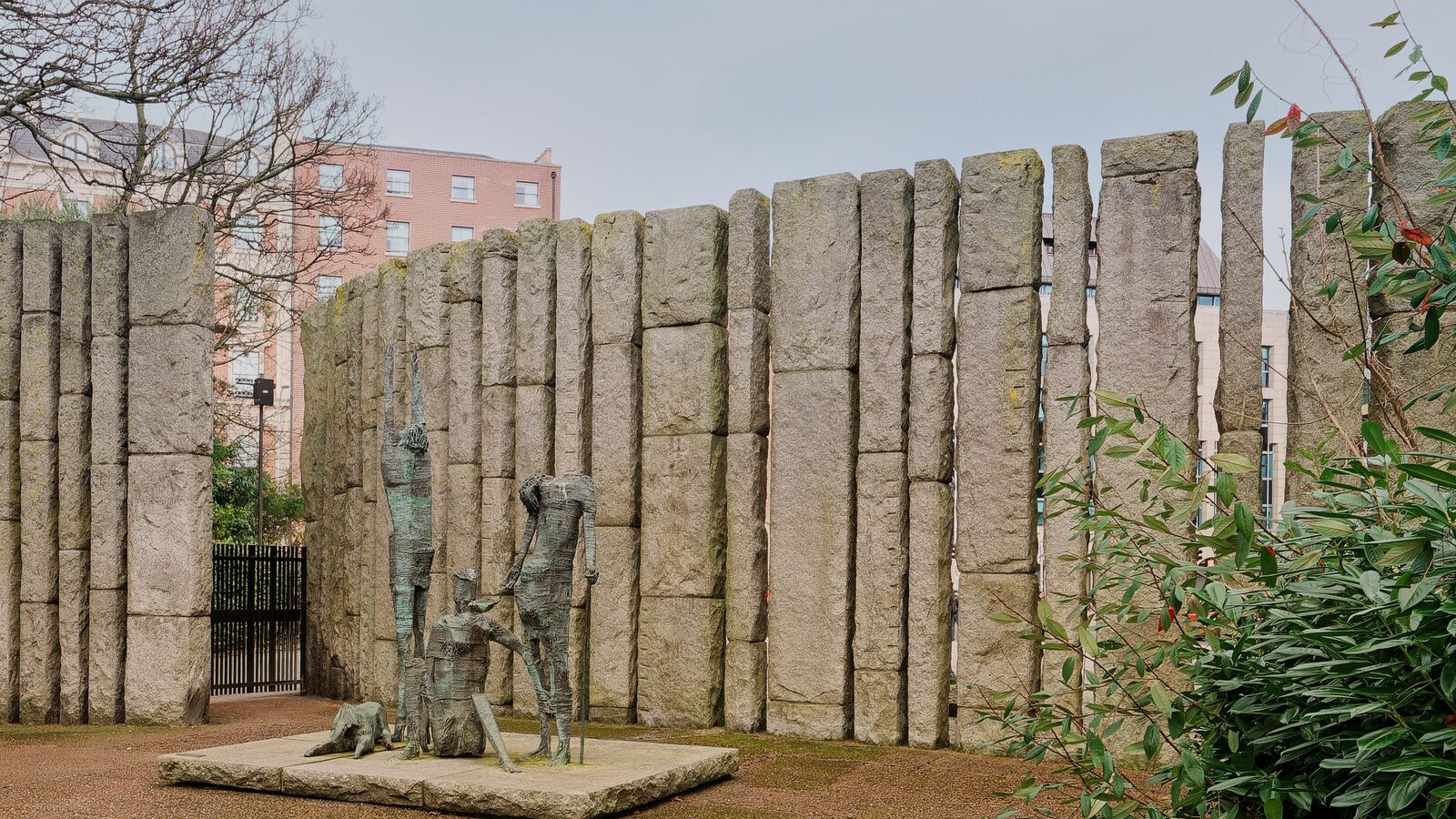 TWO MEMORIALS FOR THE PRICE OF ONE [AT THE NORTHEAST CORNER OF ST STEPHEN'S GREEN]-229993-1