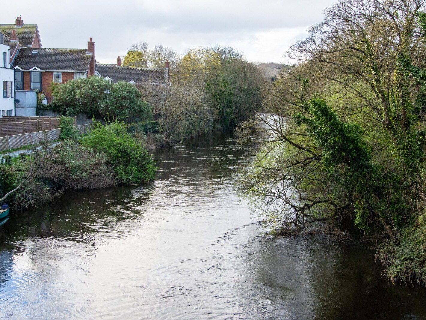 ANNA LIVIA BRIDGE ACROSS THE LIFFEY [CHAPELIZOD VILLAGE ON BOTH SIDES OF THE RIVER]-231236-1