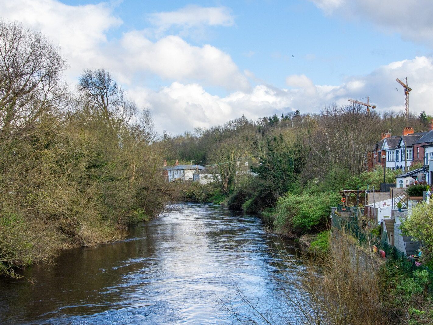 ANNA LIVIA BRIDGE ACROSS THE LIFFEY [CHAPELIZOD VILLAGE ON BOTH SIDES OF THE RIVER]-231241-1