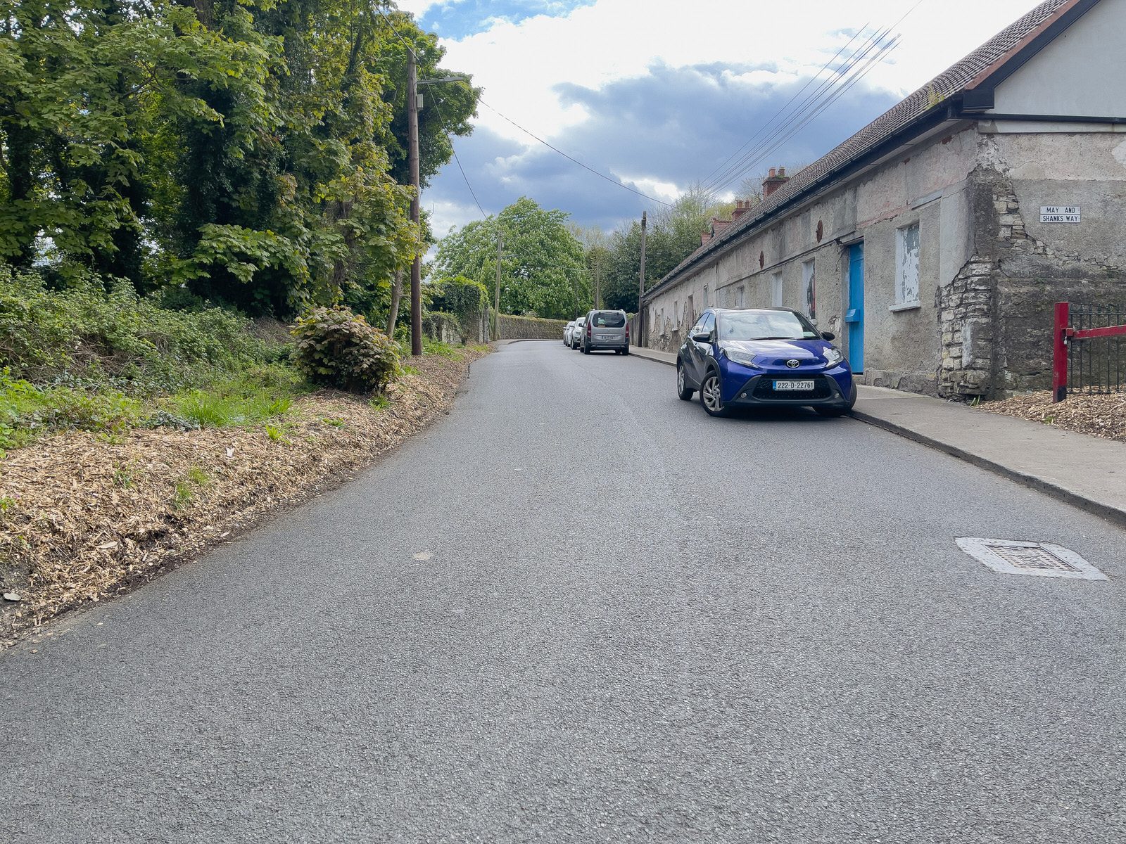 OLD DERELICT COTTAGES AND STACGORY CHURCHYARD [HILL LANE IN PALMERSTOWN]-231961-1