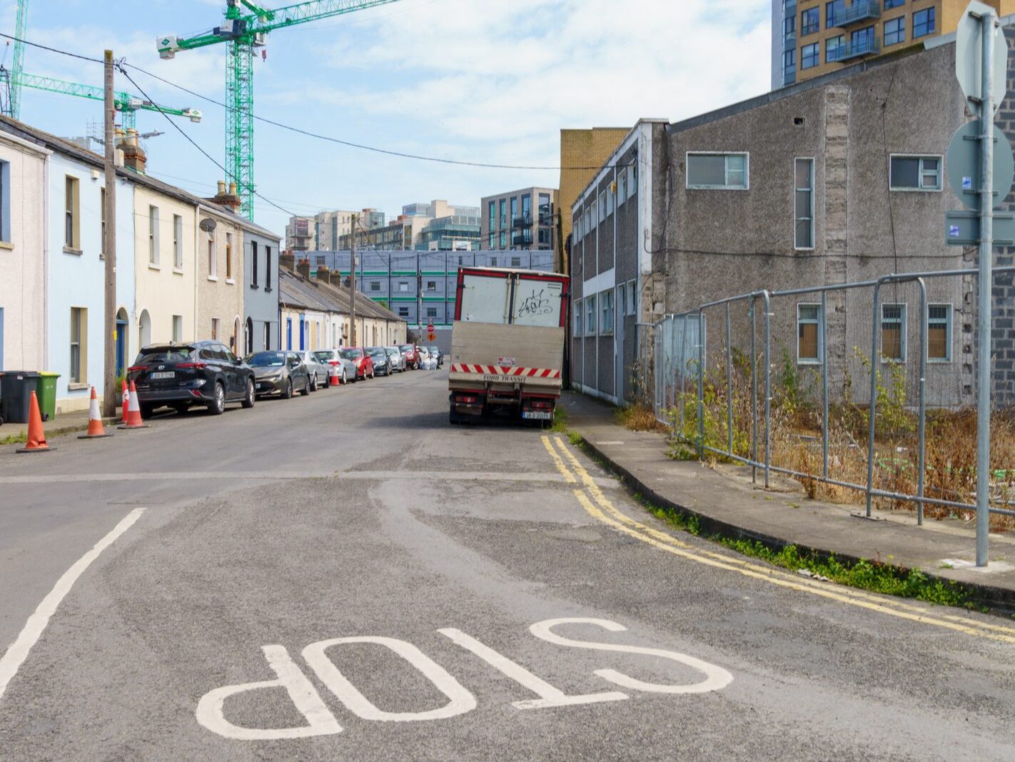 ABERCORN ROAD AND EAST CHURCH STREET [SEAN O'CASEY WAS BORN AT No 18 ABERCORN ROAD]-236522-1