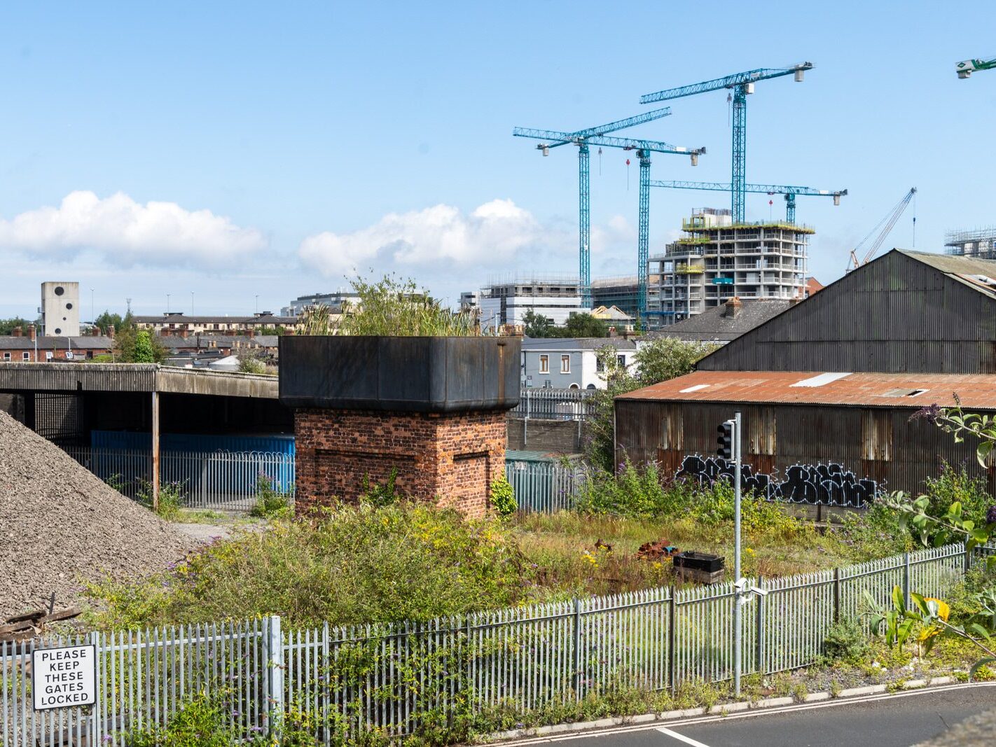 RAILWAY WATER TOWER [UPPER SHERIFF STREET AND ABERCORN ROAD DUBLIN DOCKLANDS]-236586-1