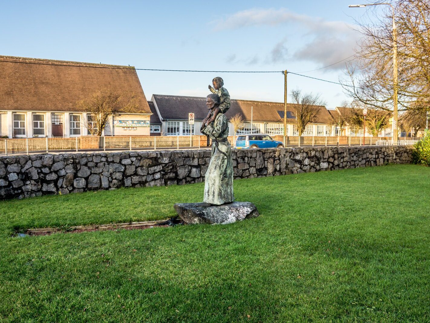 SAINT CONLETH'S STATUE AND GARDEN [NAAS ROAD NEWBRIDGE COUNTY KILDARE]