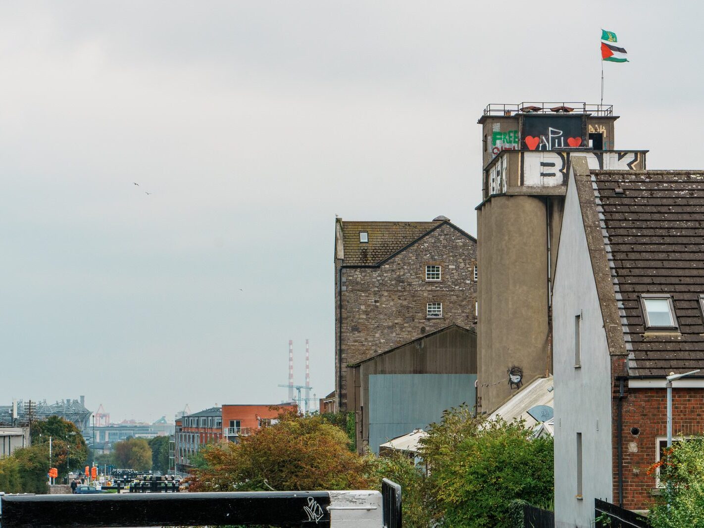 BETWEEN LOCK 5 AND LOCK 6 [ROYAL CANAL DUBLIN]-241088-1