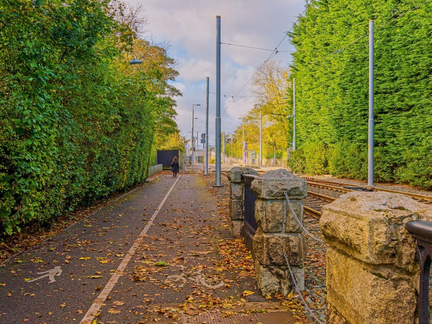 CARRICKMINES LUAS TRAM STOP [NOT EXACTLY WHERE I EXPECTED IT TO BE]-242762-1