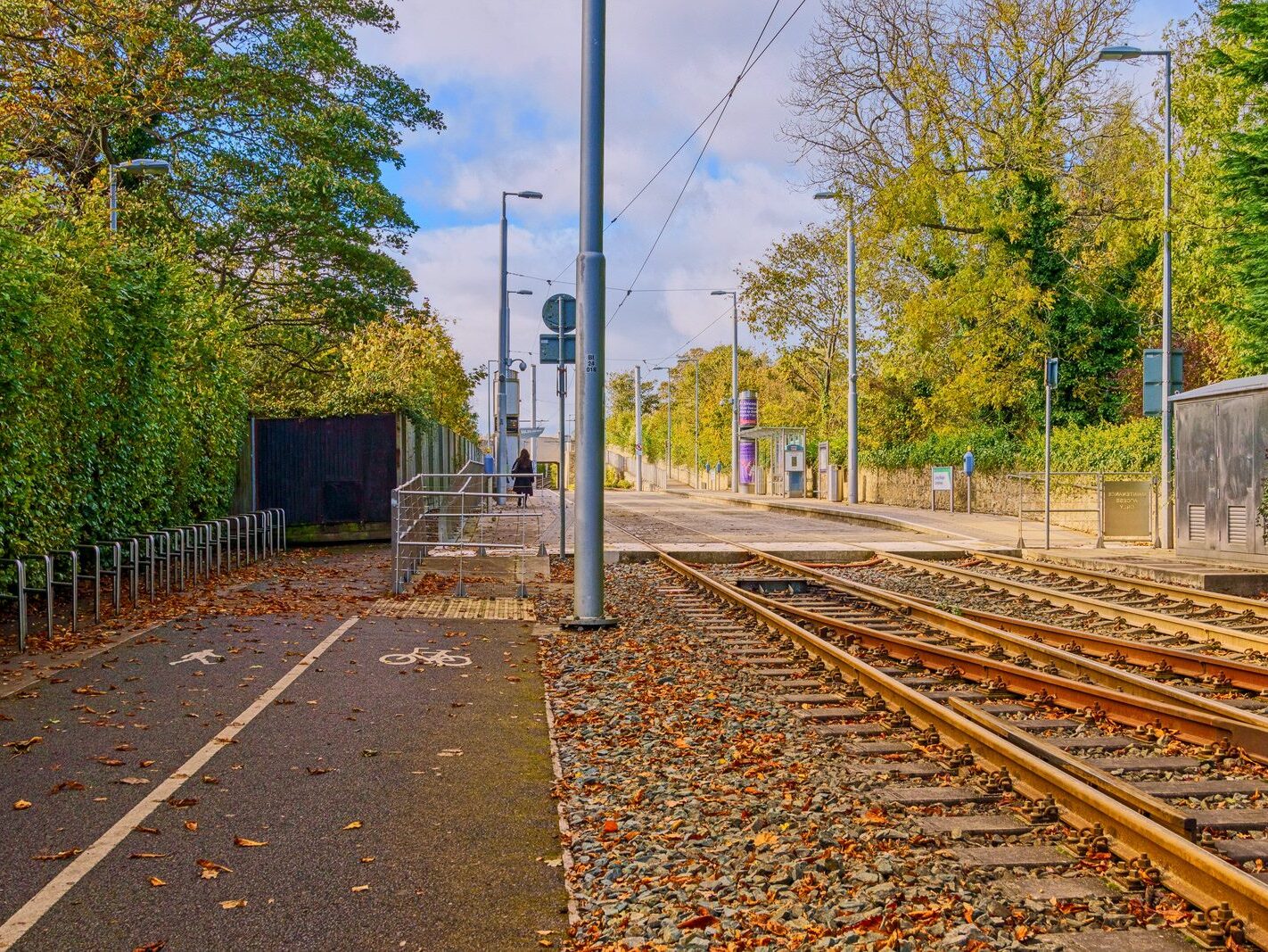 CARRICKMINES LUAS TRAM STOP [NOT EXACTLY WHERE I EXPECTED IT TO BE]-242763-1