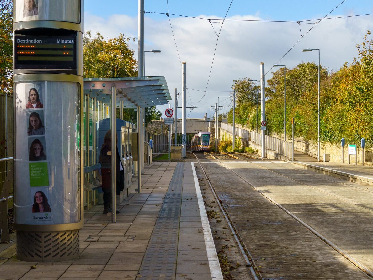 CARRICKMINES LUAS TRAM STOP [NOT EXACTLY WHERE I EXPECTED IT TO BE]-242770-1