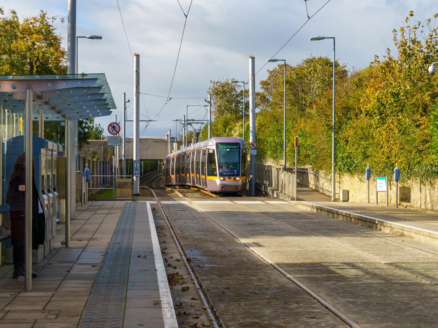 CARRICKMINES LUAS TRAM STOP [NOT EXACTLY WHERE I EXPECTED IT TO BE]-242772-1