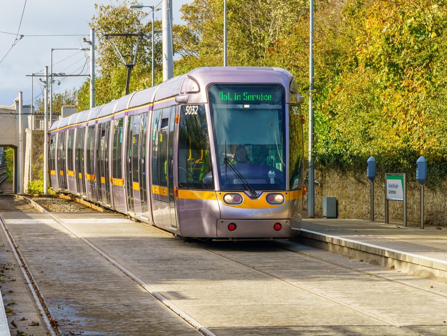 CARRICKMINES LUAS TRAM STOP [NOT EXACTLY WHERE I EXPECTED IT TO BE]-242774-1