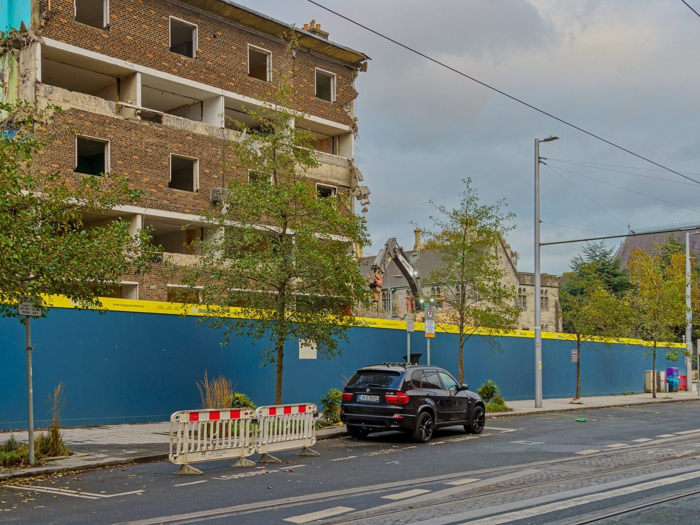 THE CURRENT STATE OF DORSET STREET FLATS AND ST MARY'S PLACE FLATS [ALMOST TOTALLY DEMOLISHED 15 NOVEMBER 2024]-244250-1