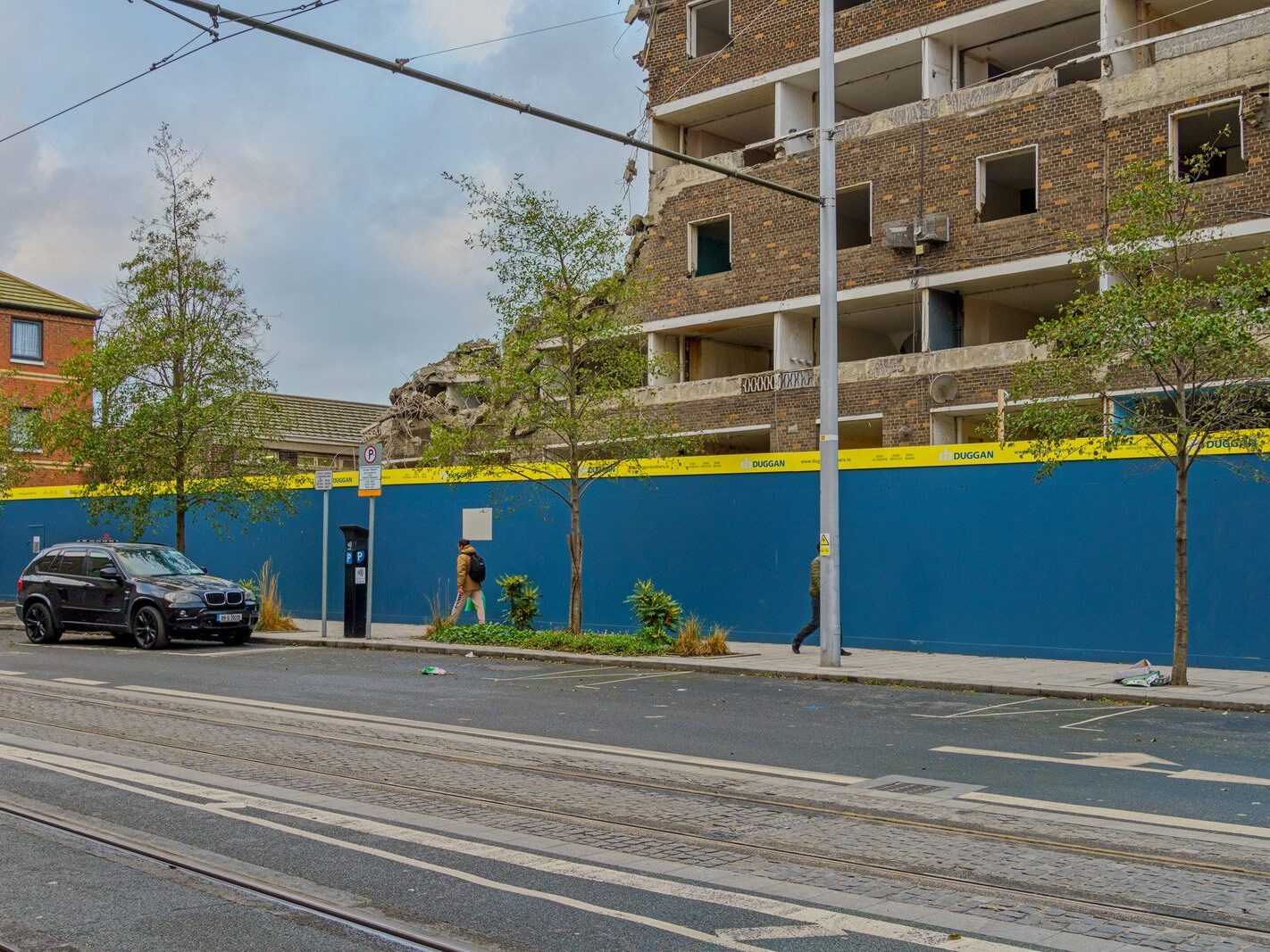 THE CURRENT STATE OF DORSET STREET FLATS AND ST MARY'S PLACE FLATS [ALMOST TOTALLY DEMOLISHED 15 NOVEMBER 2024]-244255-1