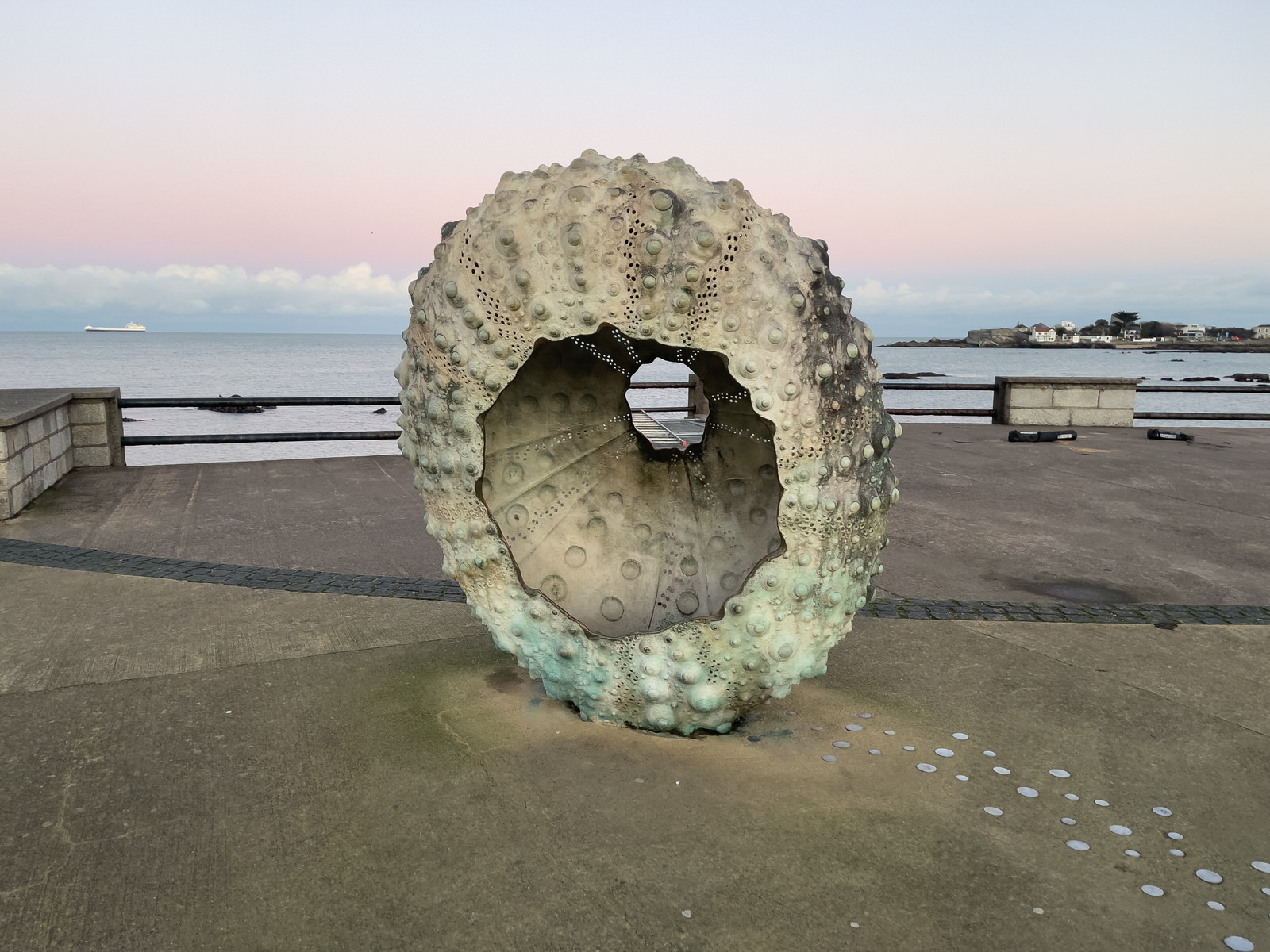 RACHEL JOYNT'S MOTHERSHIP SCULPTURE [AT NEWTOWNSMITH BETWEEN DUN LAOGHAIRE AND GLASTHULE]-246059-1