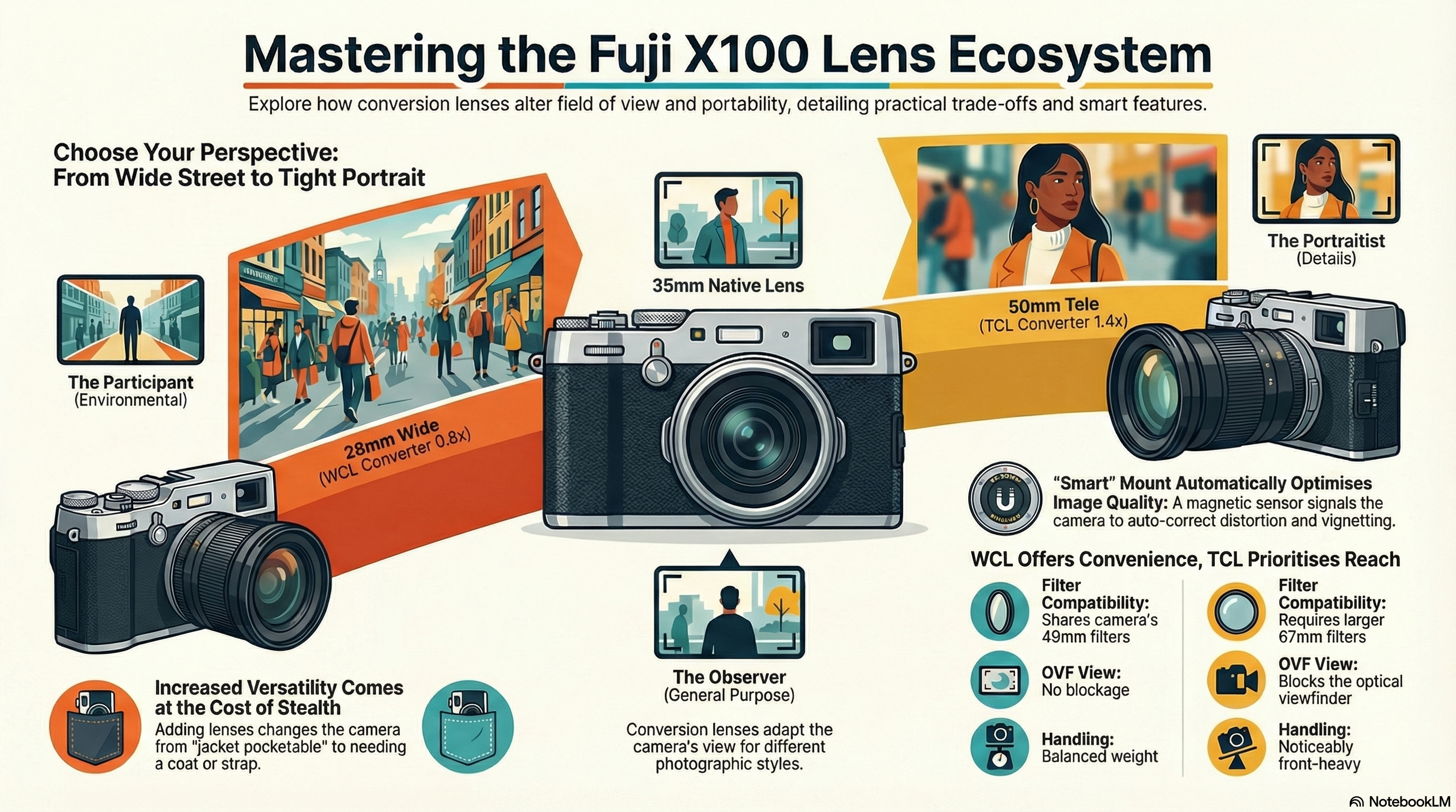 LENS OPTIONS FOR FUJI X100