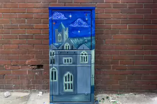 FULL MOON AT CHRIST CHURCH [PAINT-A-BOX BY SARA MANEIRO REY]-249567-1