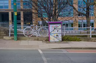 GHOST BIKE AT CHARLEMONT BRIDGE [IT WOULD APPEAR THAT THERE ARE A NUMBER CONFLATED ACCOUNTS]-249006-1