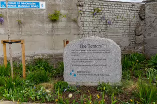 THE TENTERS COMMEMORATIVE STONE [CLARENCE MANGAN ROAD DUBLIN 8]-249717-1