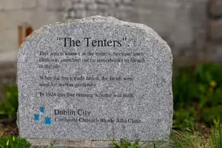 THE TENTERS COMMEMORATIVE STONE [CLARENCE MANGAN ROAD DUBLIN 8]-249718-1