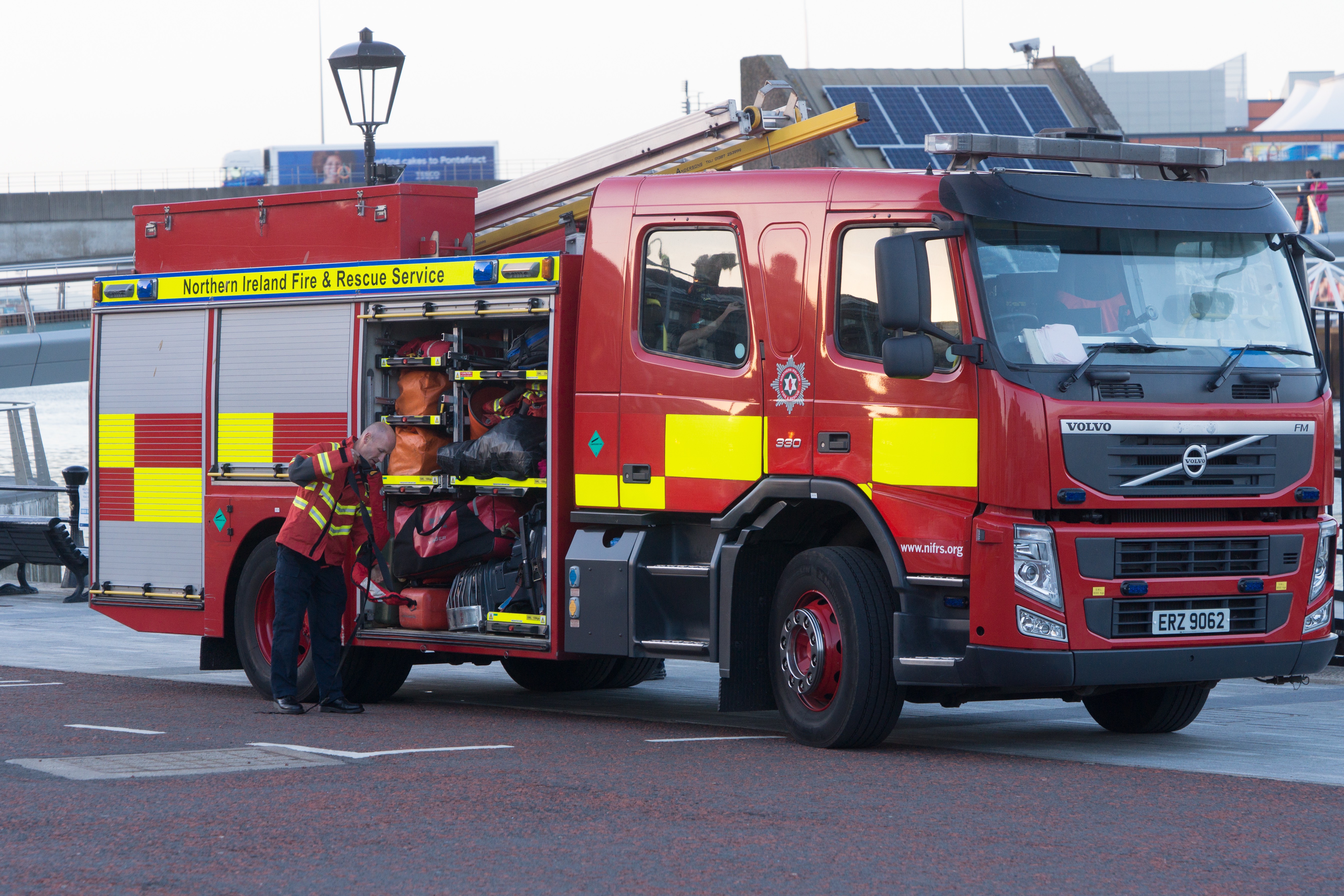 NORTHERN IRELAND FIRE AND RESCUE SERVICE IN BELFAST  002