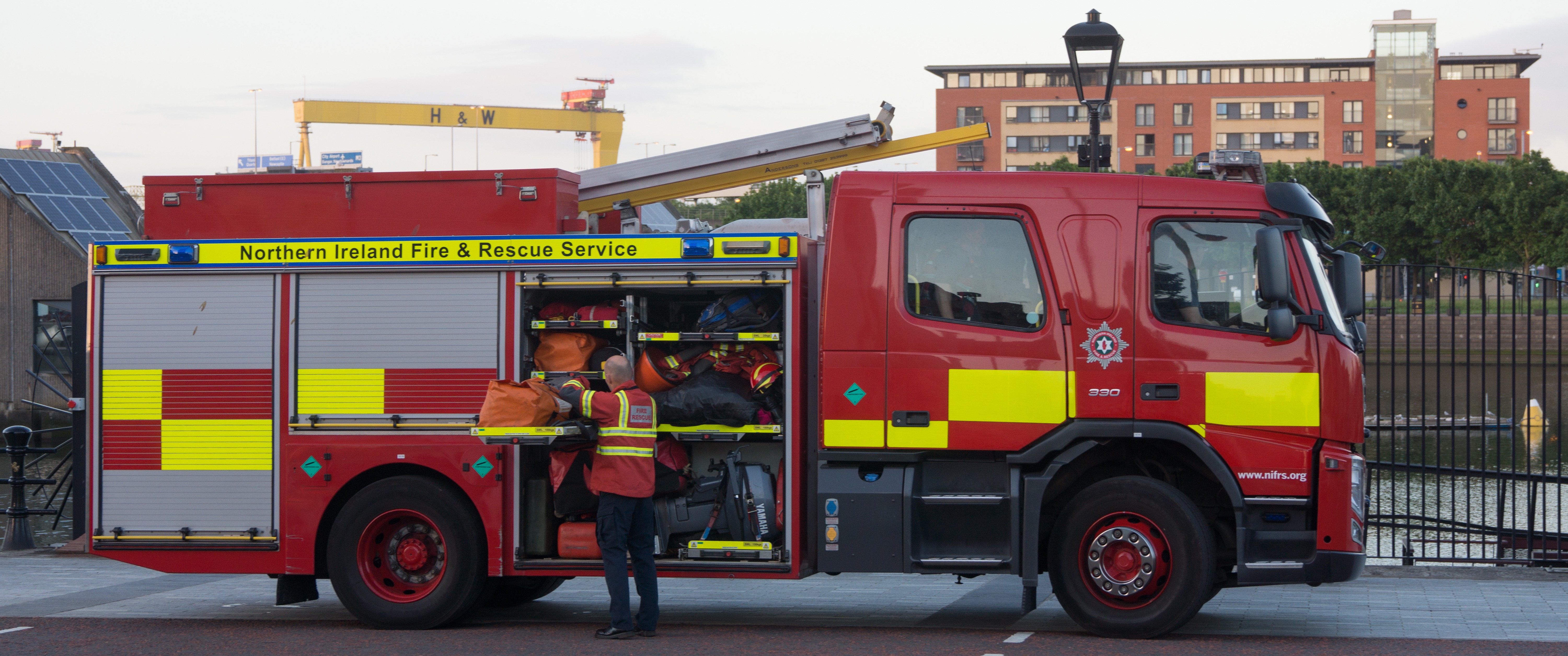 NORTHERN IRELAND FIRE AND RESCUE SERVICE IN BELFAST  005