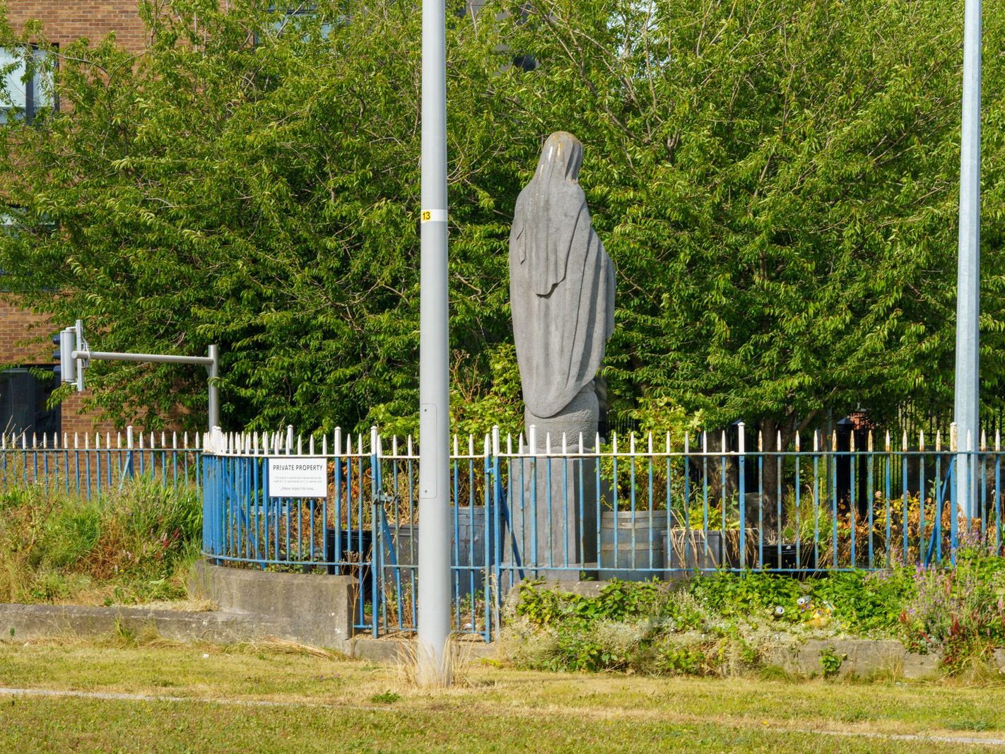 THE MARIAN STATUE AT BROADSTONE [HAS IN REALITY BECOME MORE ISOLATED] 002