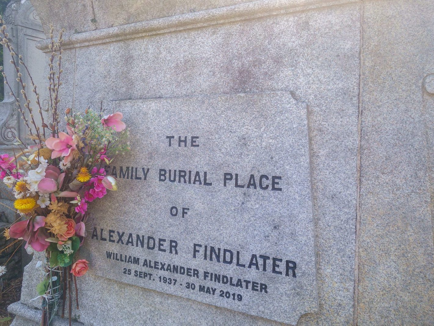 FINDLATER FAMILY VAULT [MAYO MAN DIES AFTER HORSE RIDING ACCIDENT IN INDIA] 003