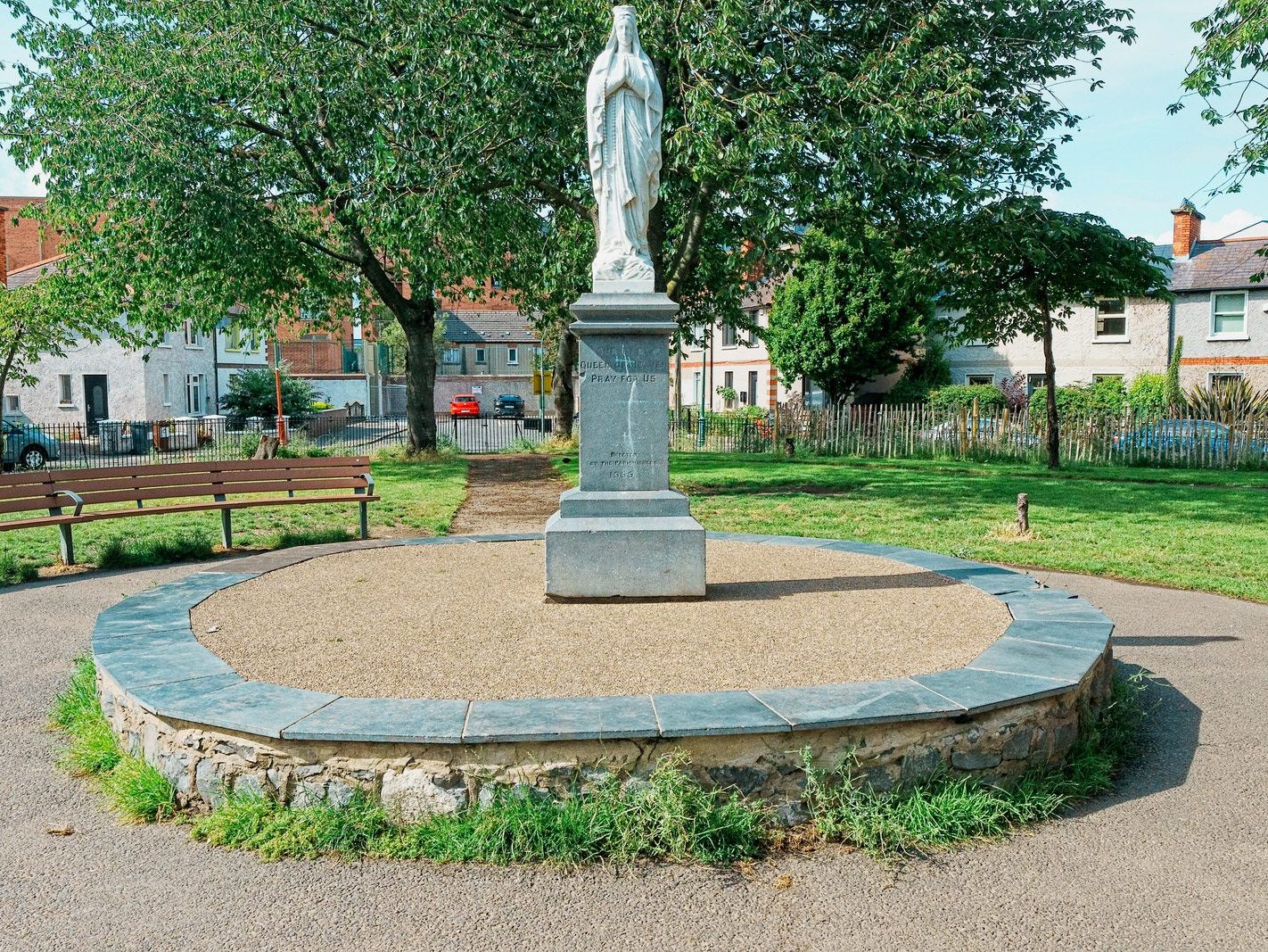 MARIAN STATUE ERECTED IN 1955 RATHER THAN 1955 [OSCAR SQUARE PARK] 005