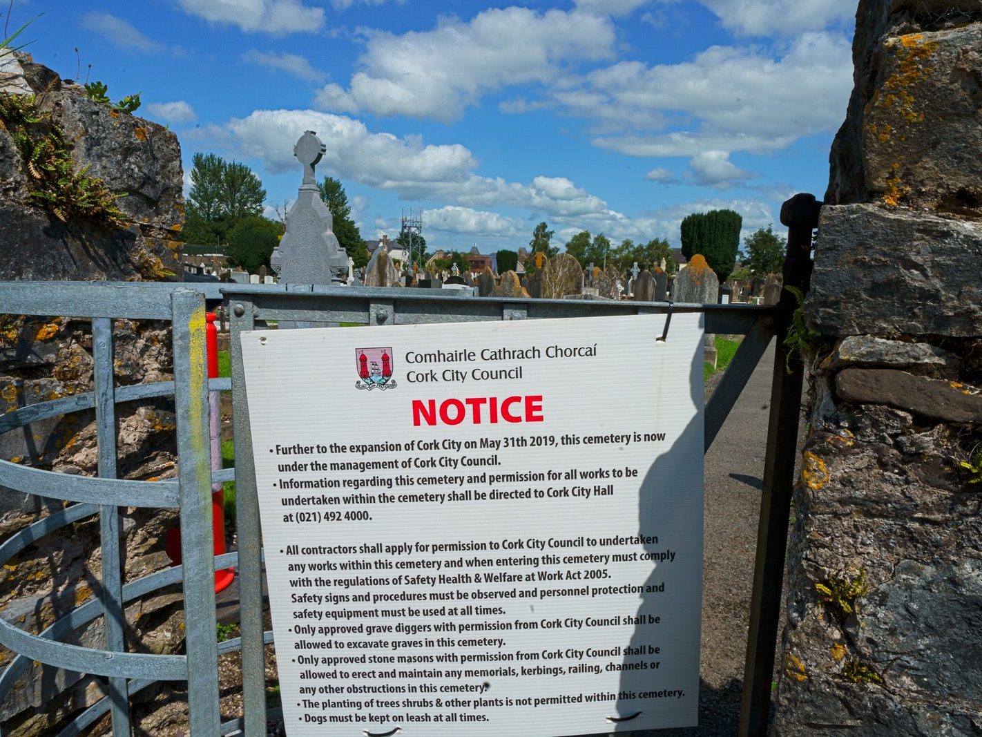 DOUGLAS CEMETERY NOW MANAGED BY CORK CITY COUNCIL [OFTEN REFERRED TO AS DOUGLAS CATHOLIC CEMETERY] 029