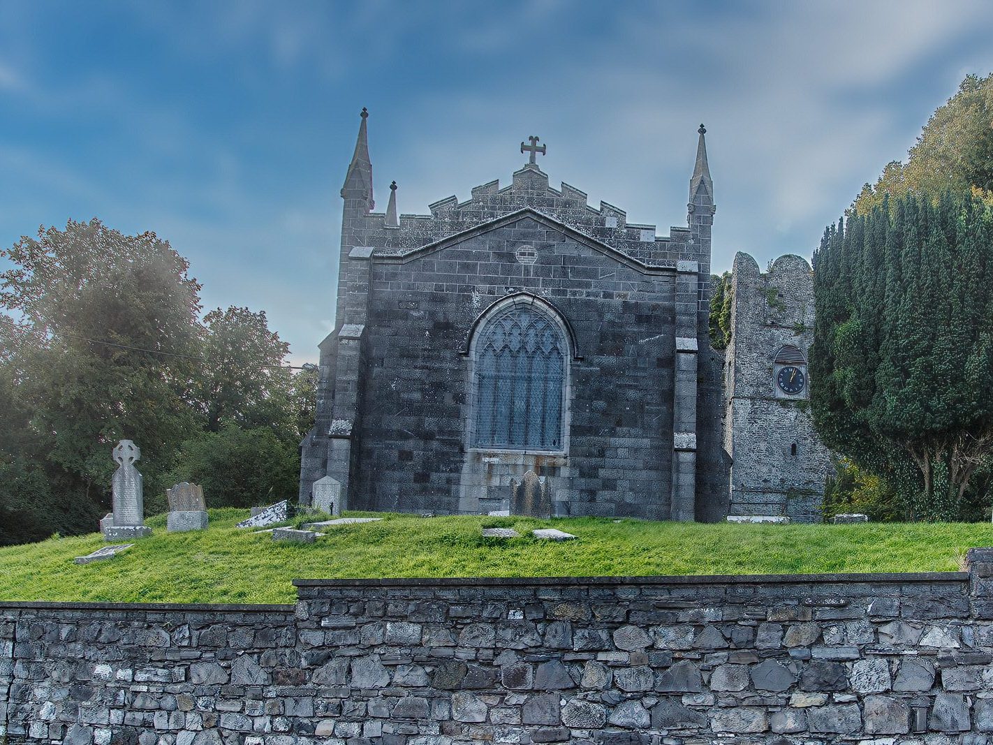 SAINT COLUMBA'S CHURCH IN SWORDS [BUILT IN 1811 BUT THERE WERE OTHER CHURCHES AT THIS LOCATION] 003