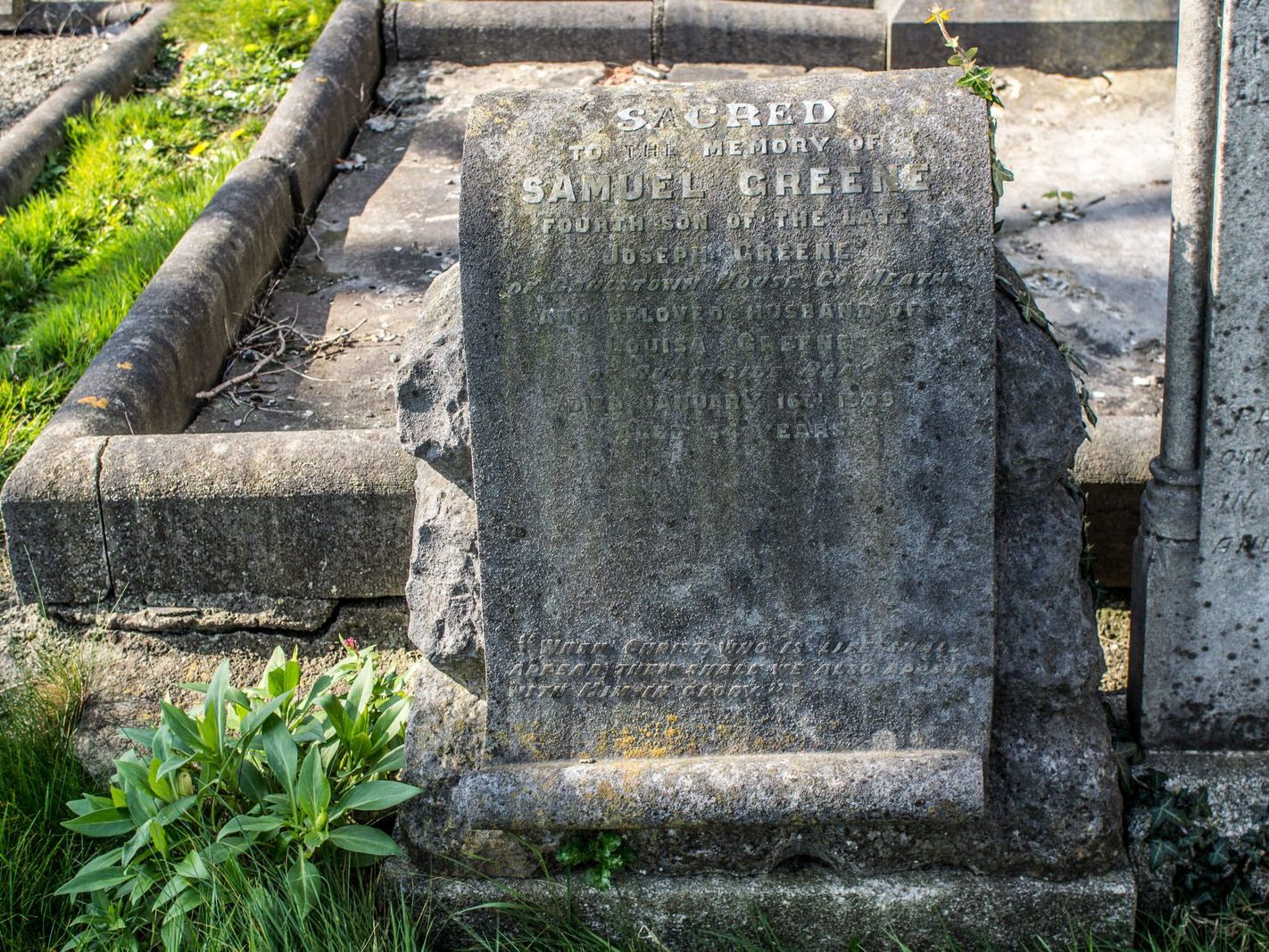 SOME OLD IMAGES OF ST PETERS CHURCHYARD IN DROGHEDA [PHOTOGRAPHED 20212]-224209-1