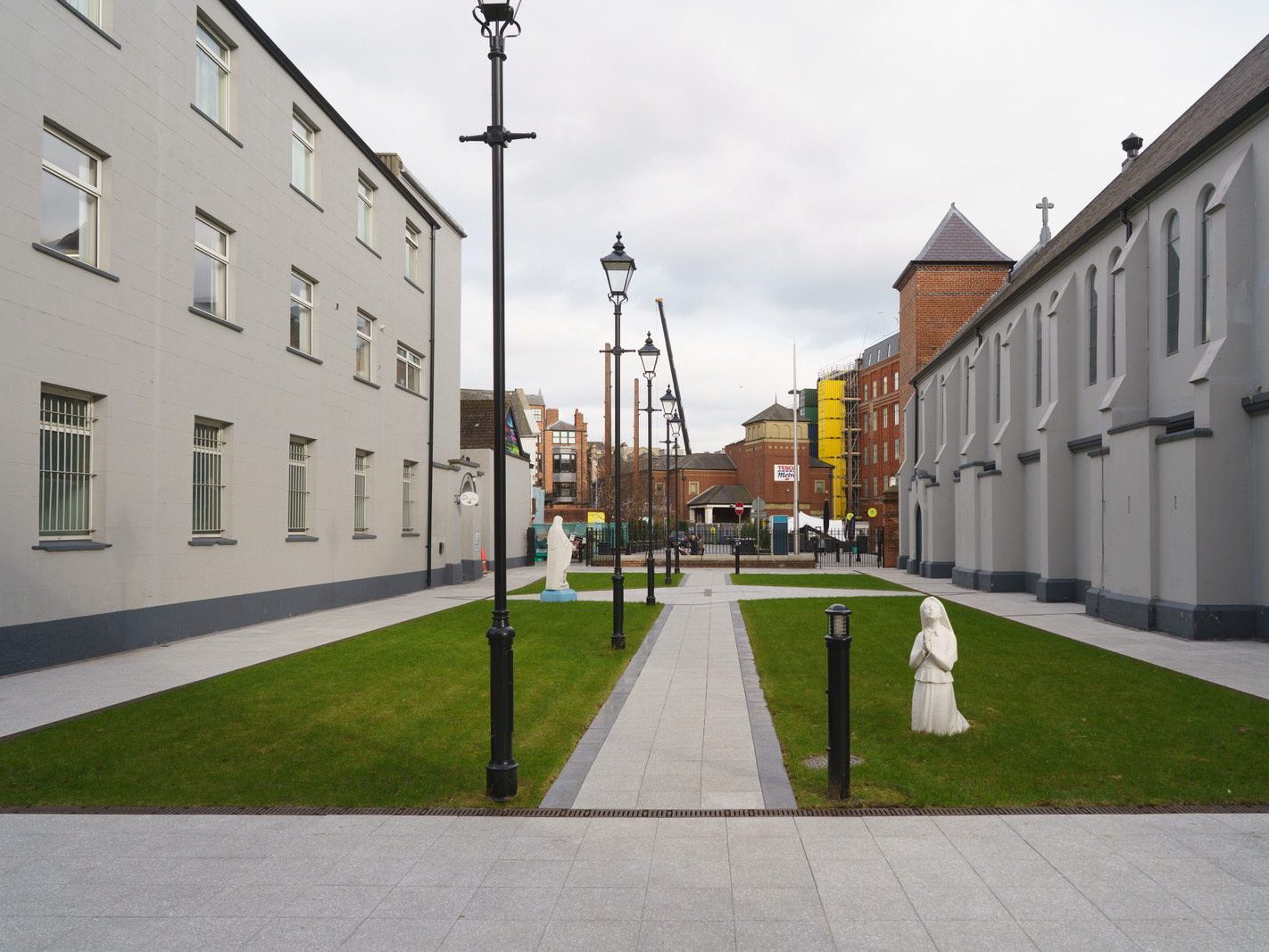 ST MARY'S CHURCH IN BELFAST AND THE MARIAN GROTTO [CHAPEL LANE IN THE SMITHFIELD AREA]-224611-1