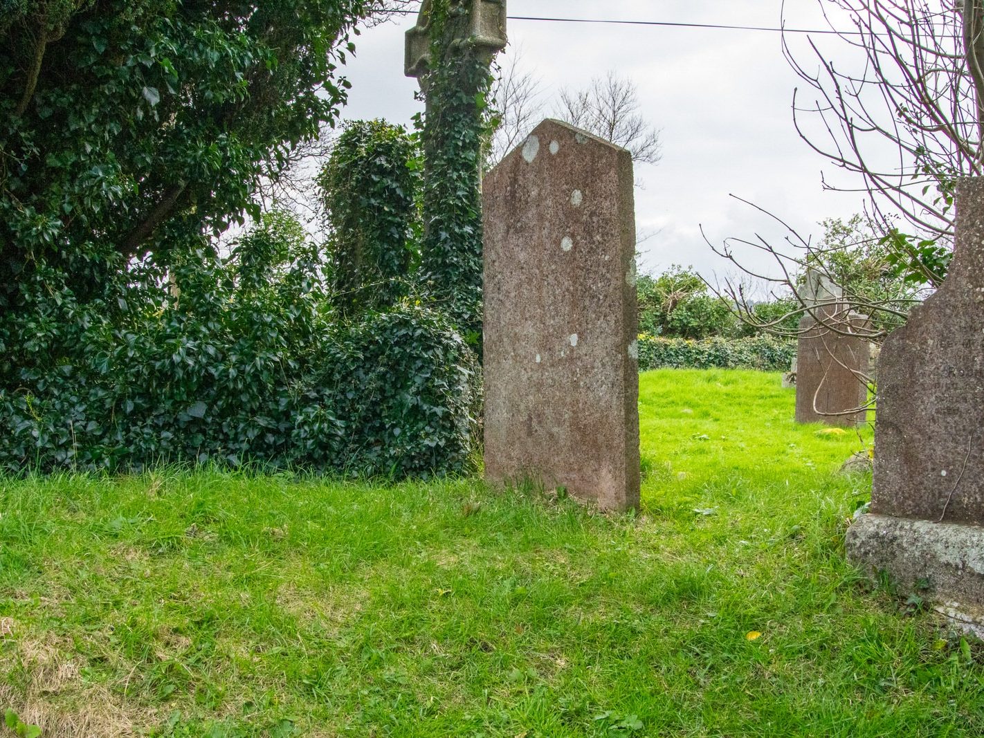 TWO CROSSES AND TULLY CHURCH AT LAUGHANSOWN LANE [THE CHURCH AND GRAVES]-223557-1