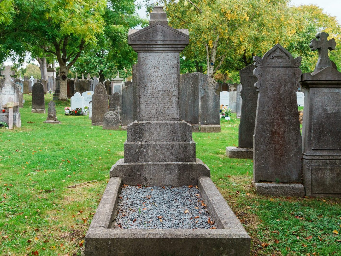 GLASNEVIN CEMETERY OCTOBER 2024 [THE GARDEN SECTION AND NEARBY]-242058-1