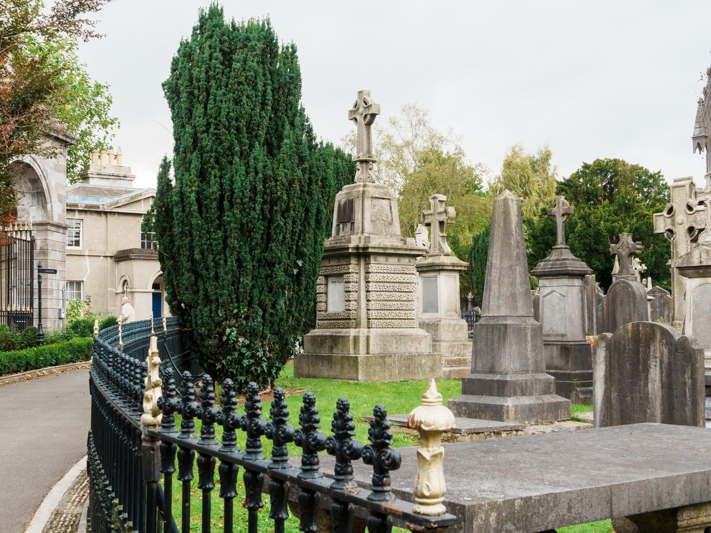 GLASNEVIN CEMETERY OCTOBER 2024 [THE GARDEN SECTION AND NEARBY]-242072-1