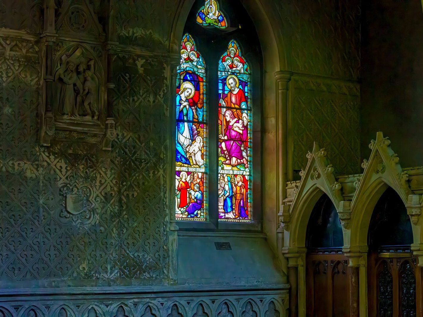 ST PETER'S CHURCH IN PHIBSBOROUGH [HAS A NUMBER OF STUNNING HARRY CLARKE CREATIONS]-244085-1