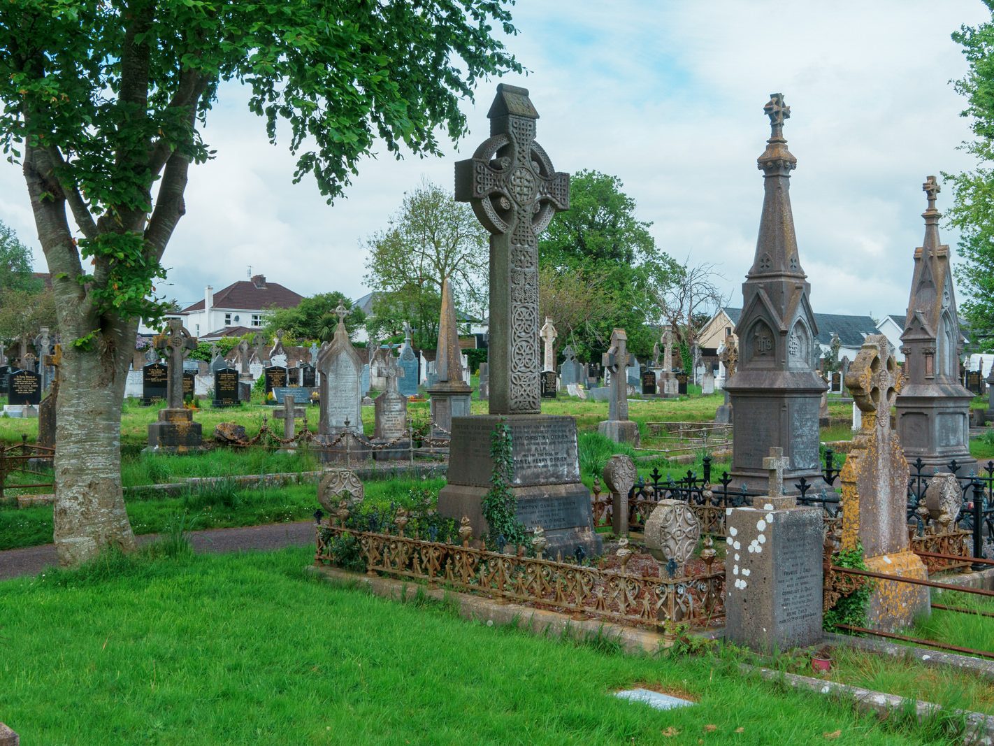 EXAMPLES OF THE CELTIC CROSS [ST. FINBARR'S CEMETERY IN CORK CITY] 003