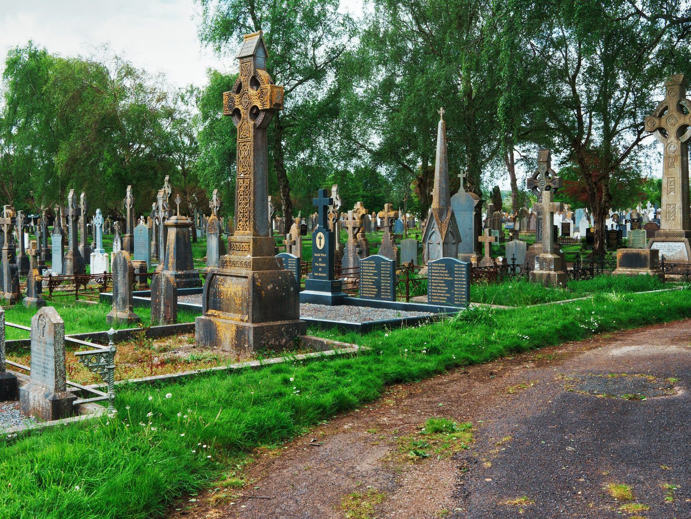 EXAMPLES OF THE CELTIC CROSS [ST. FINBARR'S CEMETERY IN CORK CITY] 005