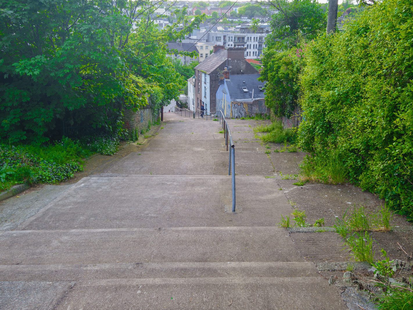 THE FEVER HOSPITAL STEPS CONNECTING LEITRIM STREET TO SHANDON COURT [ALSO VIEWS FROM RICHMOND HILL] 005
