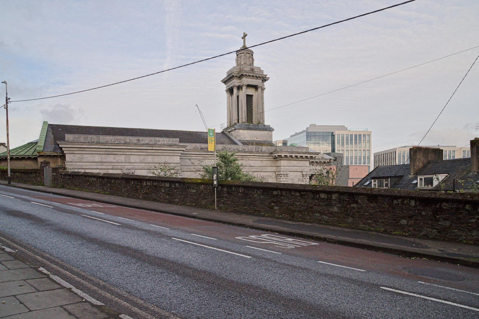 WHAT SUMMERHILL NORTH IS LIKE ON A REALLY WET DAY [YOU CAN SEE SOME OF ST PATRICKS'S CHURCH] 007