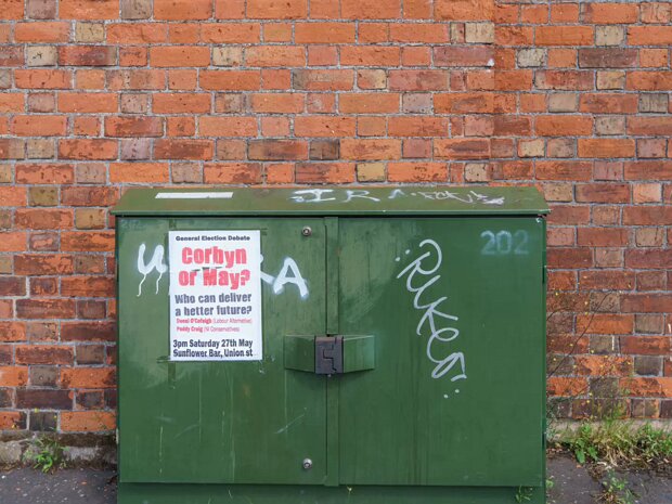 2017 POLITICAL POSTER Back in 2017, this election poster posed the question: “Corbyn or May? Who can deliver a better future?” At that time,...