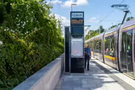 CABRA TRAM STOP [AND MOUNT BERNARD PUBLIC PARK]-244032-1